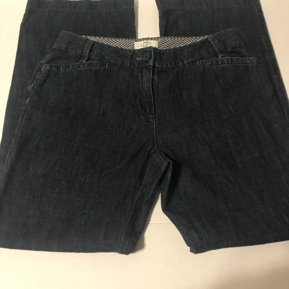 🦄 Ann Taylor LOFT Women's Jeans Size 4P - Picture 3 of 6